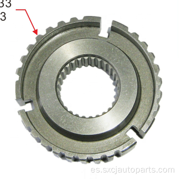 Piezas de la caja de cambios Synchronizer manguito del cubo 33362-35040 para Jinbei Haice 6480 Piezas de bus